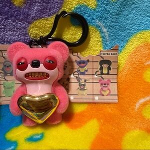 NEW 24 Carat Fuggler Bag Clip TEDDY BEAR NIGHTMARE ULTRA RARE! ***